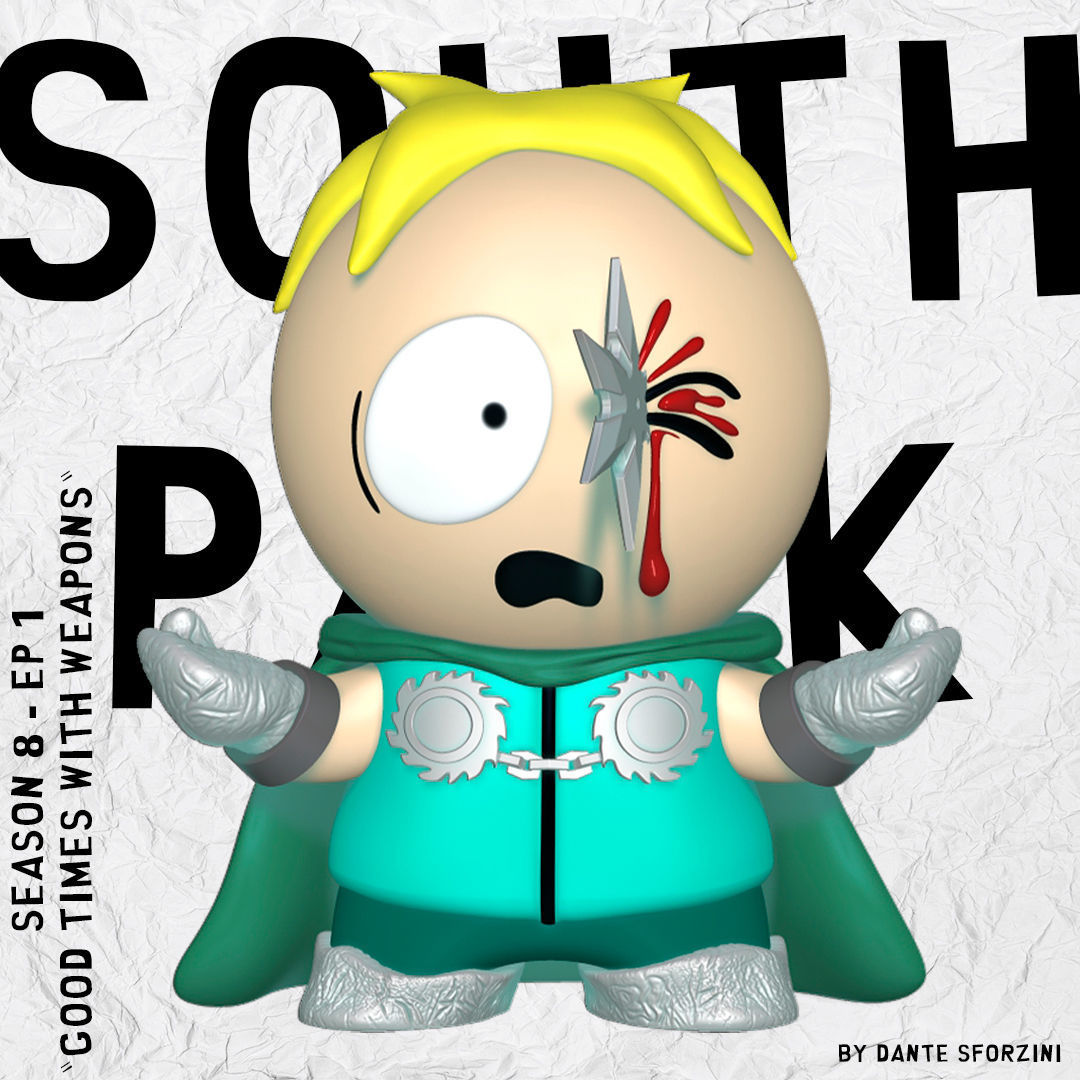 SOUTH PARK FIGURINES Butters Collection 3D print model_5
