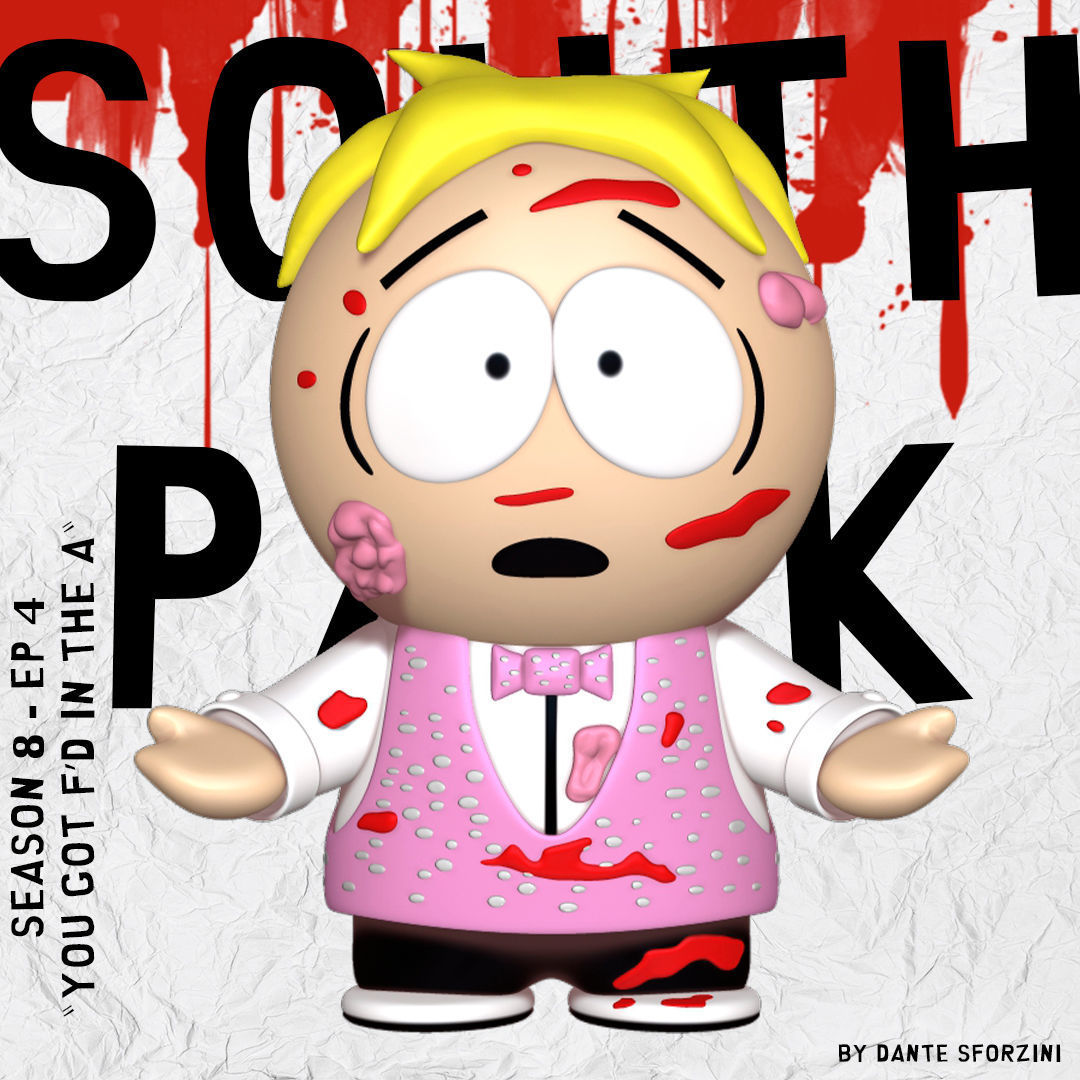 SOUTH PARK FIGURINES Butters Collection 3D print model_3