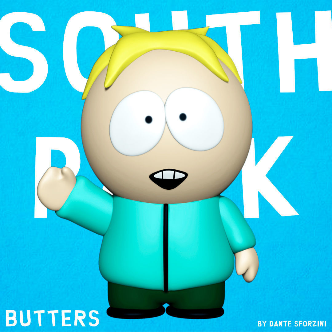 SOUTH PARK FIGURINES Butters Collection 3D print model_1