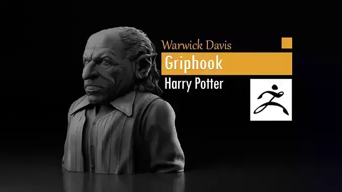 Warwick Davis - Griphook - Harry Potter 3D print model