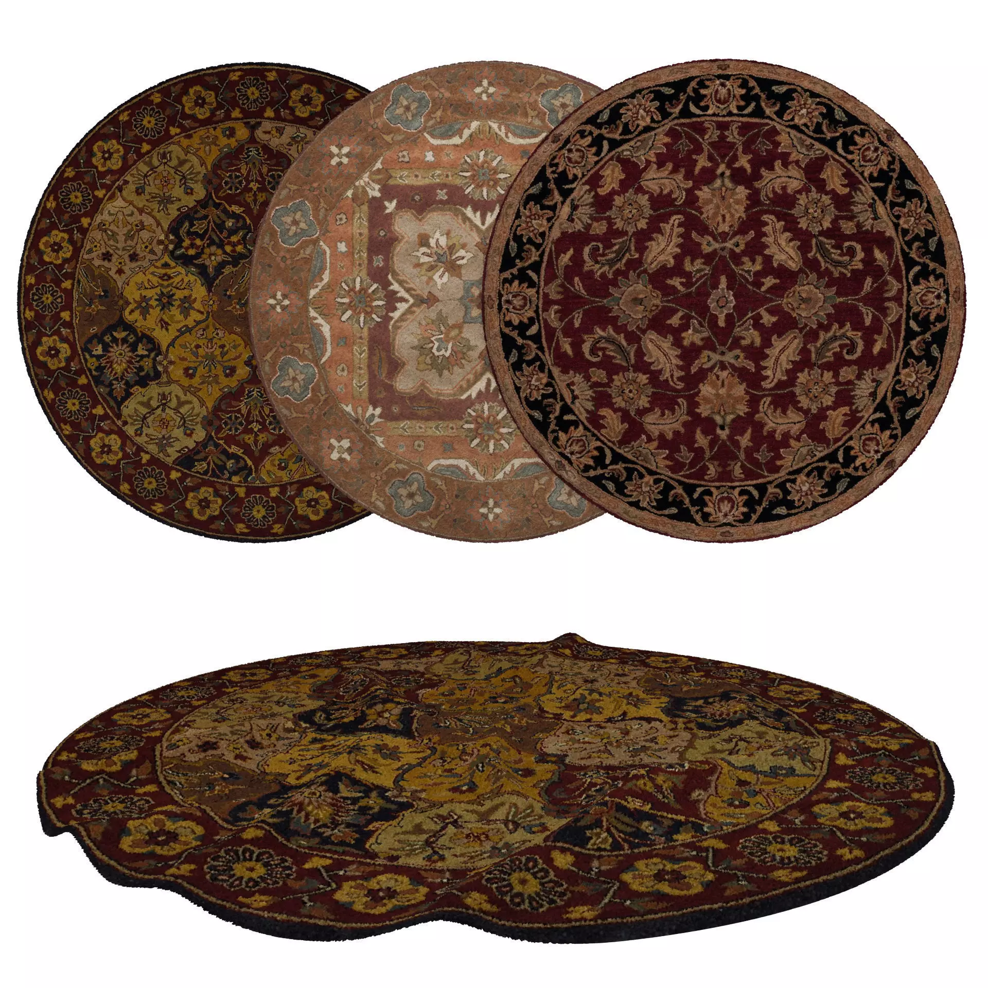 Rugs No 874 Low-poly 3D model