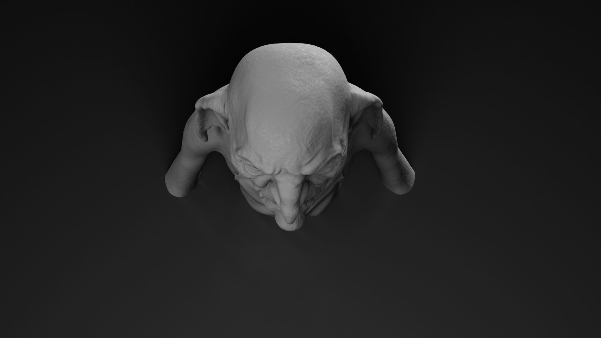 Timothy Bateson - Kreacher - Harry Potter 3D print model_15