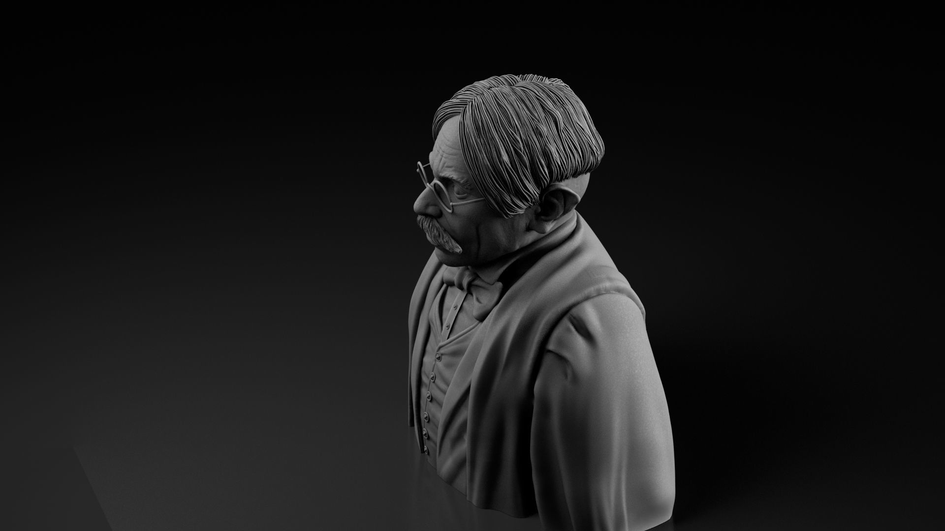 Warwick Davis - Filius Flitwick - Harry Potter 3D print model_13