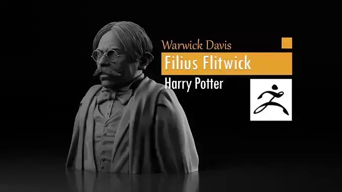 Warwick Davis - Filius Flitwick - Harry Potter 3D print model