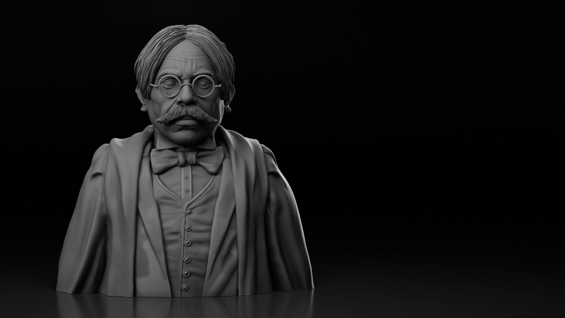 Warwick Davis - Filius Flitwick - Harry Potter 3D print model_1