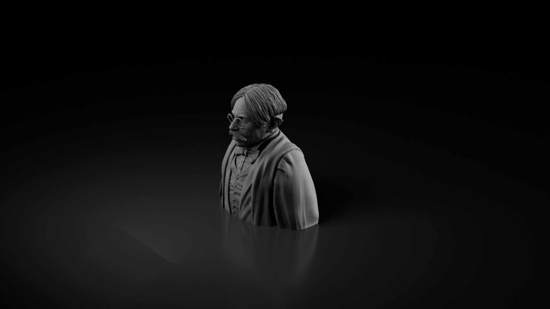 Warwick Davis - Filius Flitwick - Harry Potter 3D print model_17