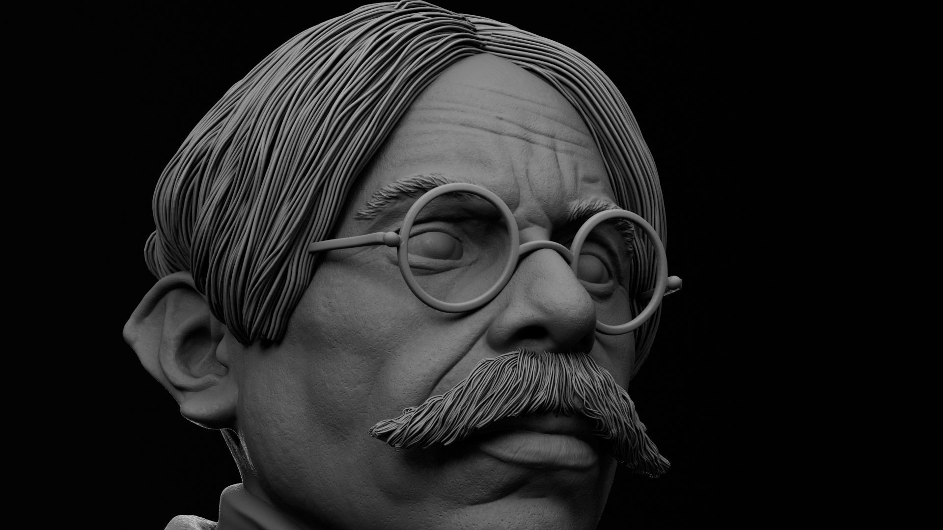 Warwick Davis - Filius Flitwick - Harry Potter 3D print model_10