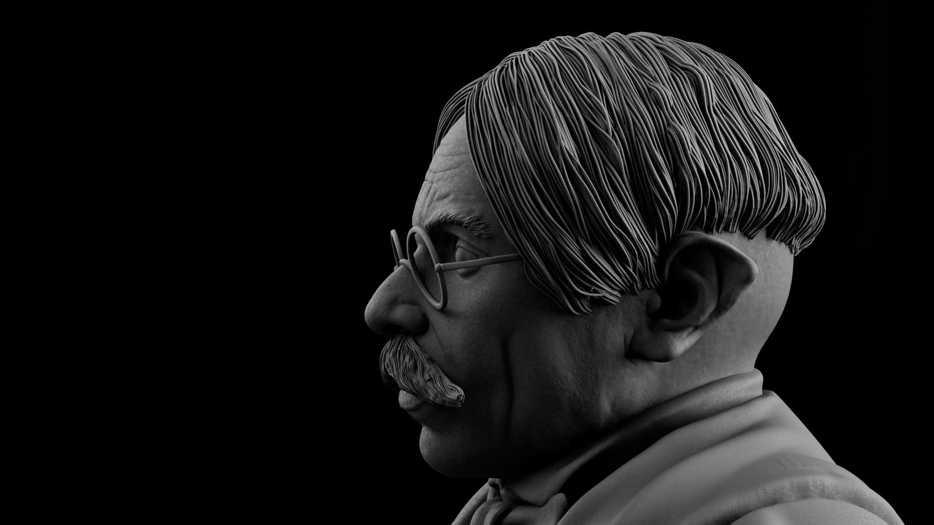 Warwick Davis - Filius Flitwick - Harry Potter 3D print model_16