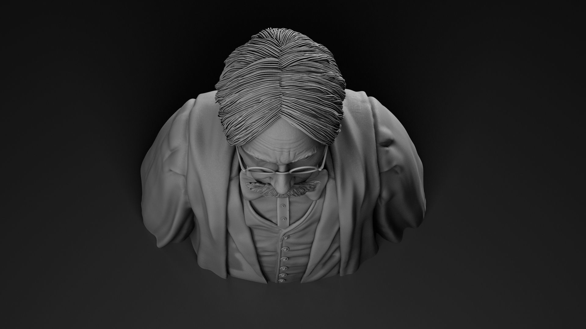 Warwick Davis - Filius Flitwick - Harry Potter 3D print model_15