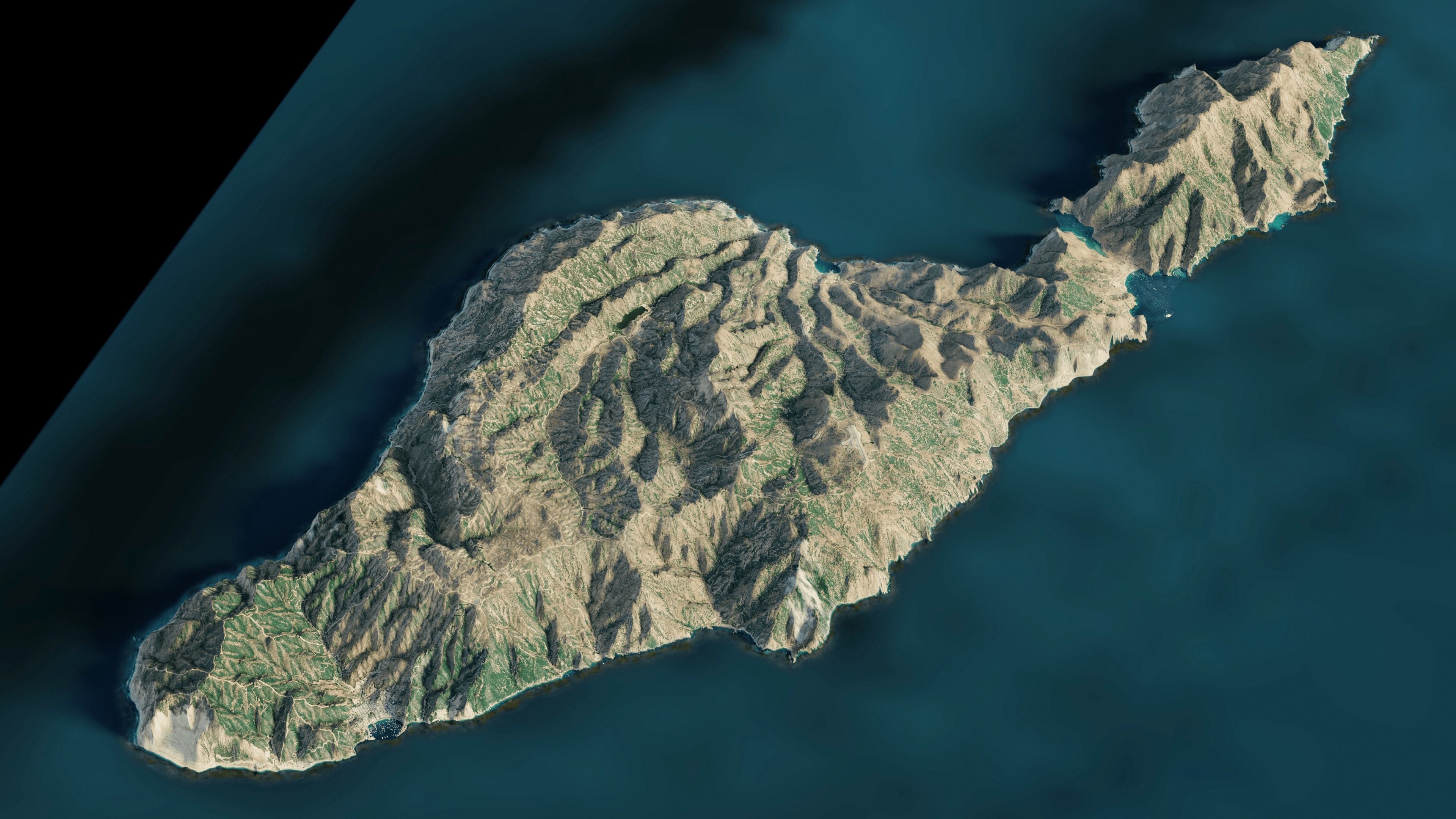 Santa Catalina Island 3d model 3D model_1