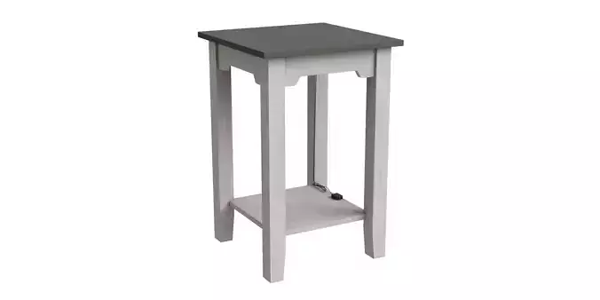 End Table With Usb Ports Outlets