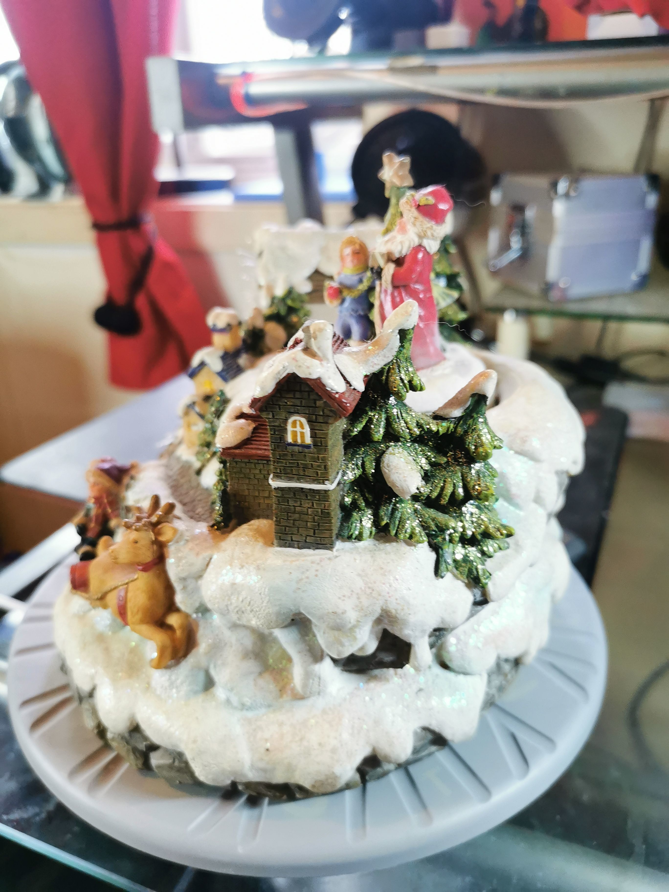 christmass scene deco 3D print model_1