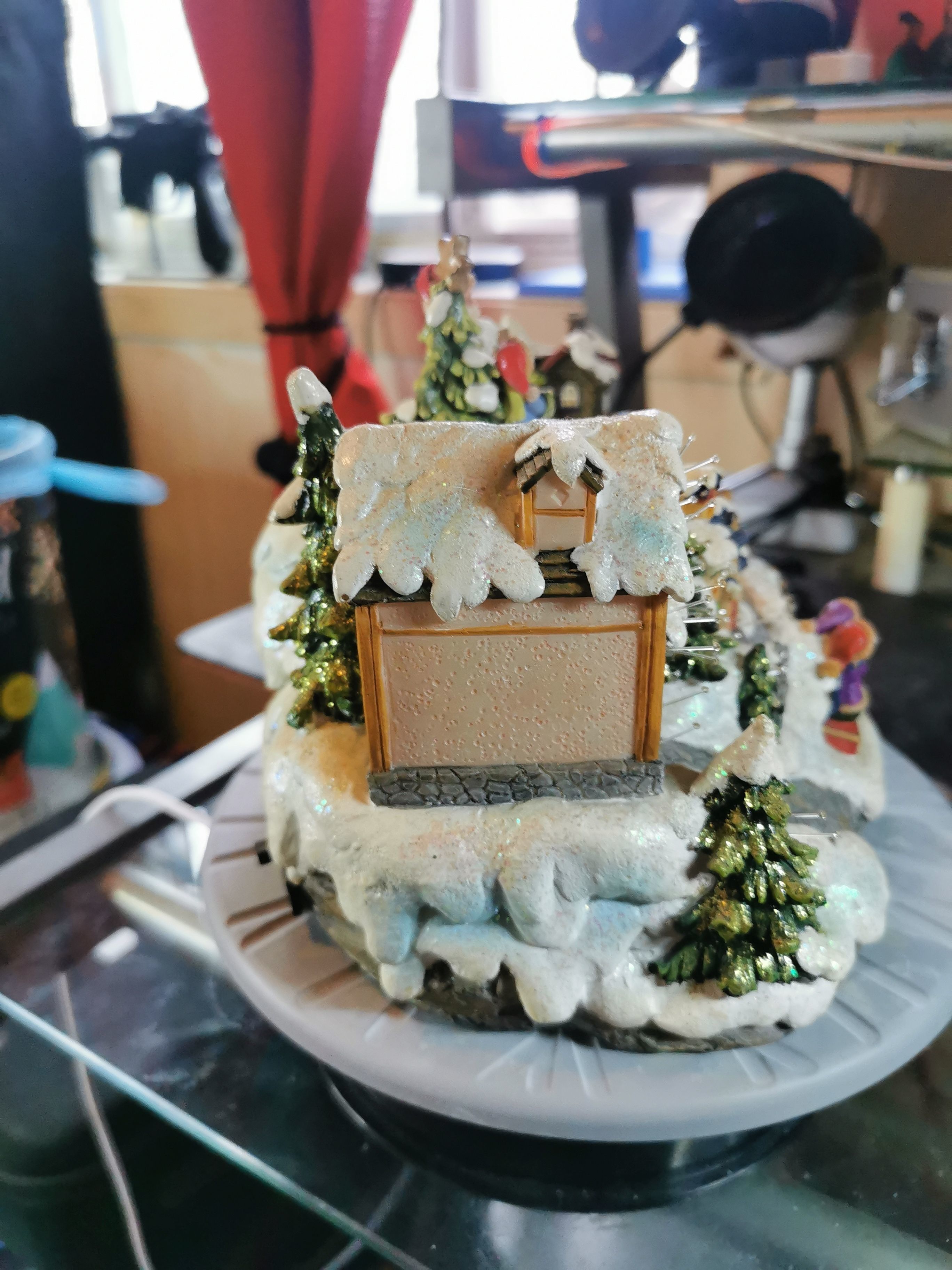 christmass scene deco 3D print model_2