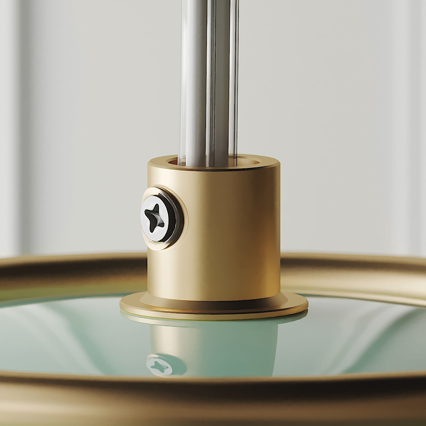 GILDED POPPY PENDANT from Shade of Light 3D model_3