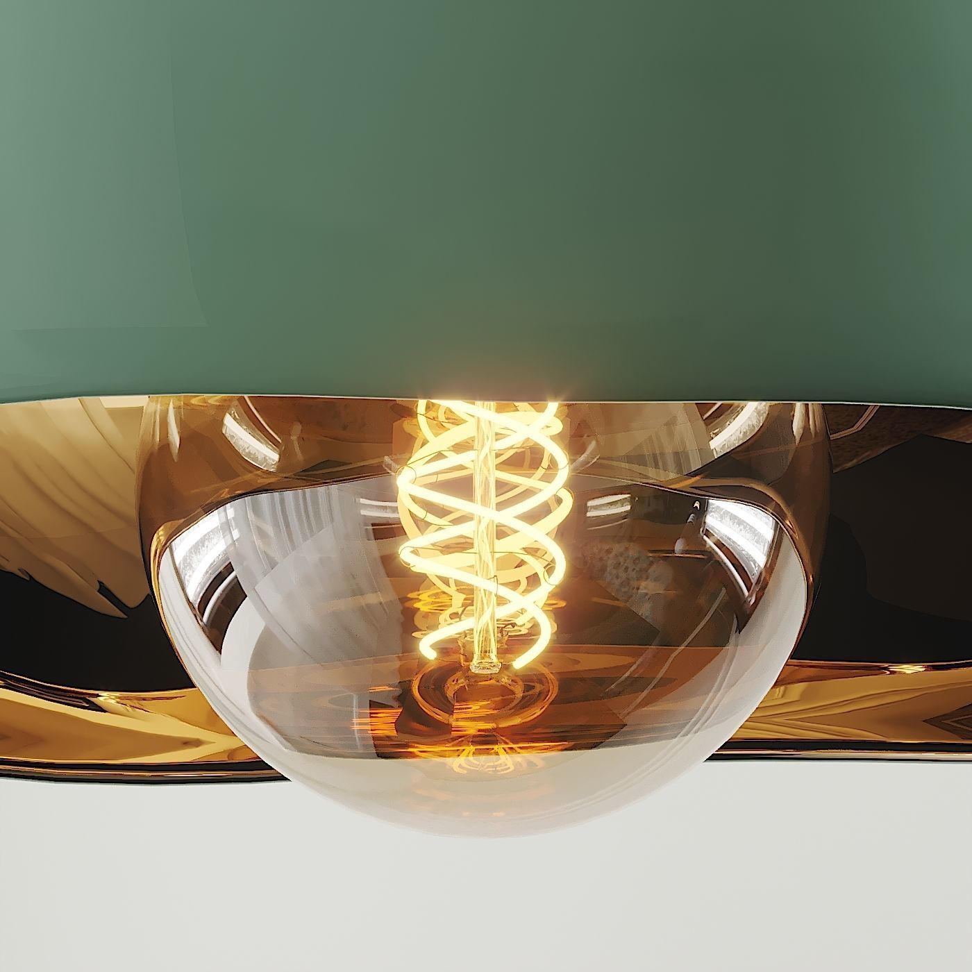 GILDED POPPY PENDANT from Shade of Light 3D model_2