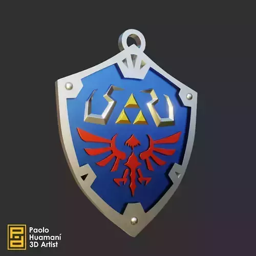 The Legend of Zelda - Shield Link  3D print model
