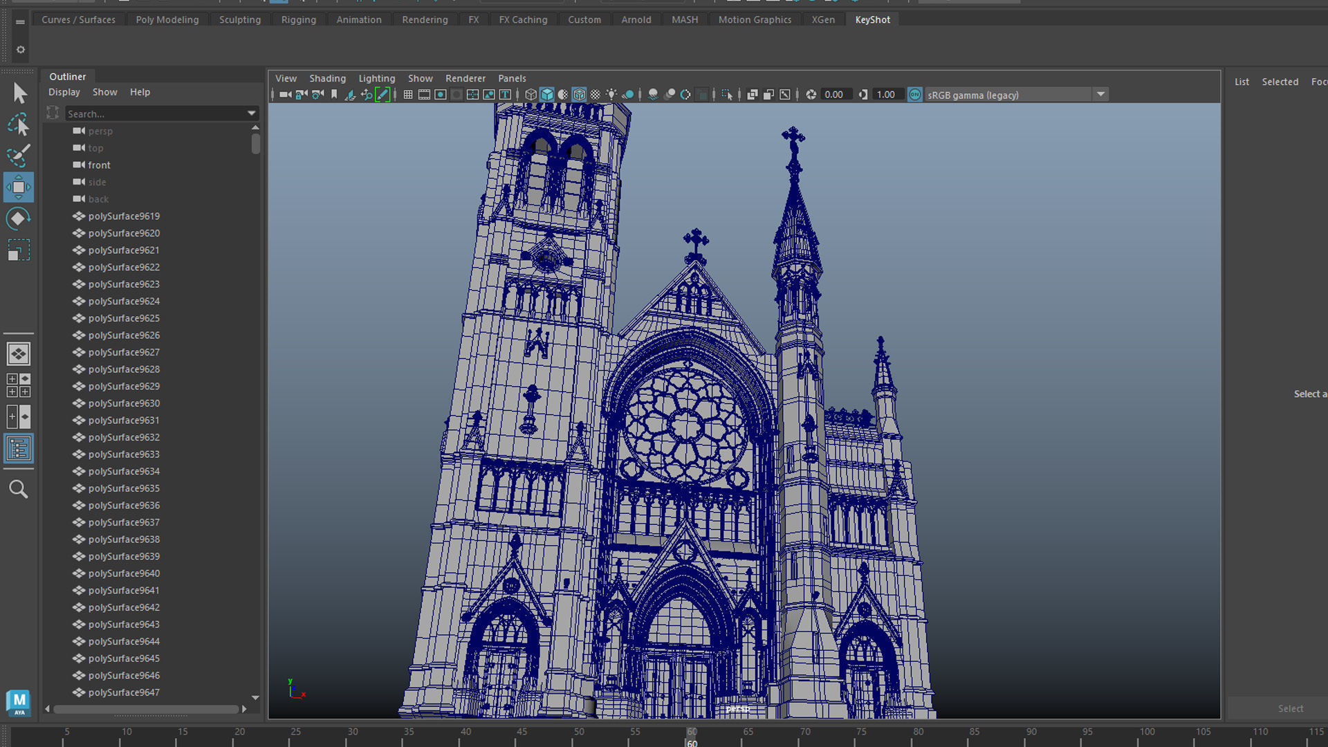 St Peters Roman Catholic Church Drogheda 3D model_4