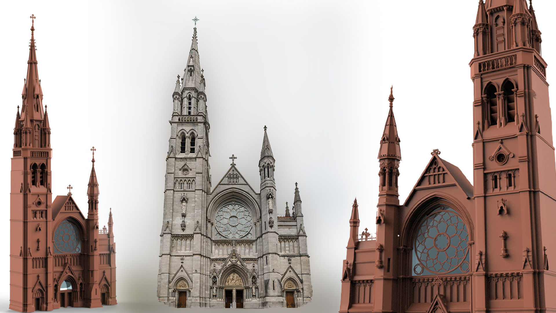 St Peters Roman Catholic Church Drogheda 3D model_3