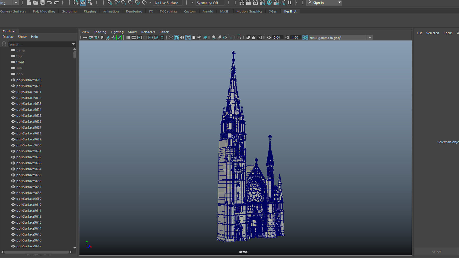 St Peters Roman Catholic Church Drogheda 3D model_5