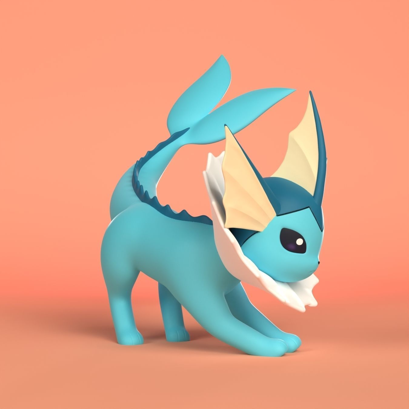 Pokemon eevee evolution pack v2  3D print model_2