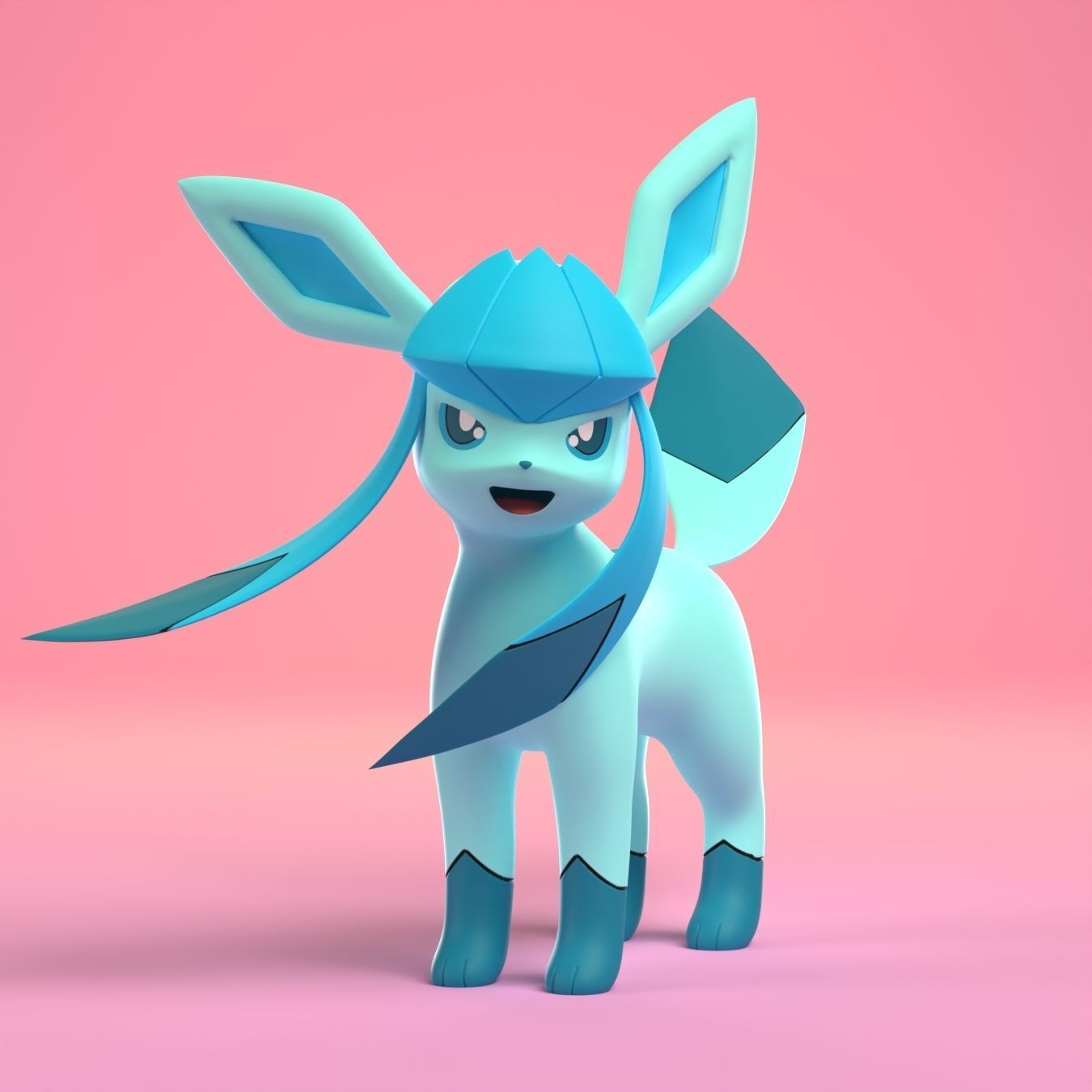 Pokemon eevee evolution pack v2  3D print model_7