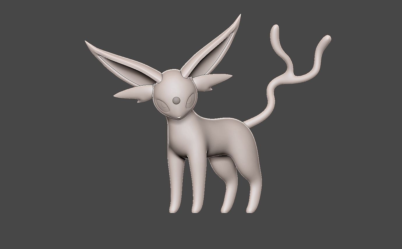 Pokemon eevee evolution pack v2  3D print model_23