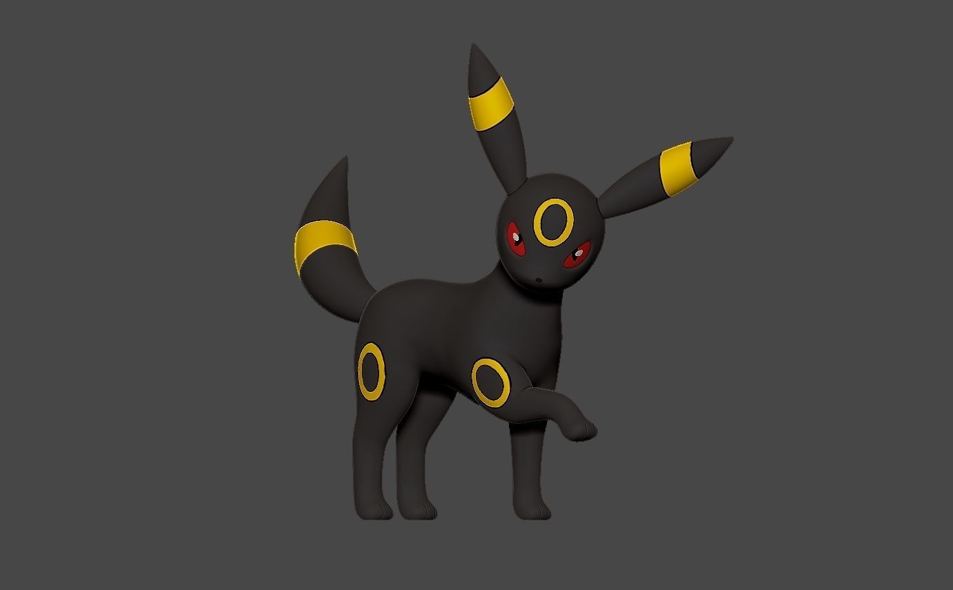 Pokemon eevee evolution pack v2  3D print model_15