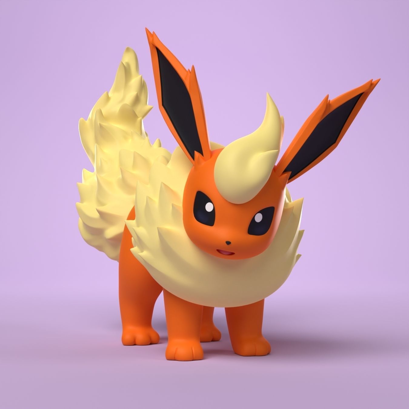 Pokemon eevee evolution pack v2  3D print model_3