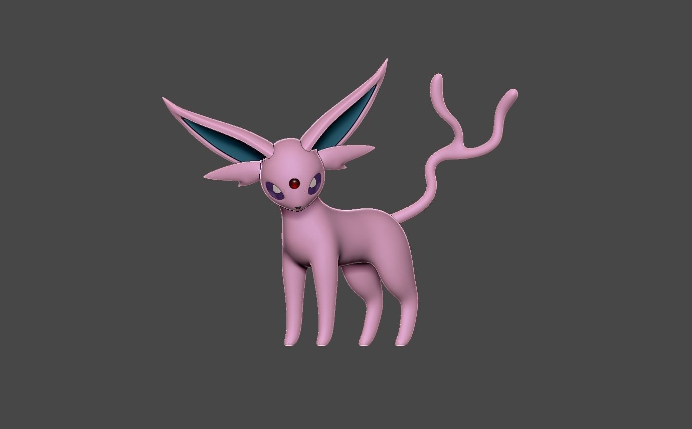 Pokemon eevee evolution pack v2  3D print model_14