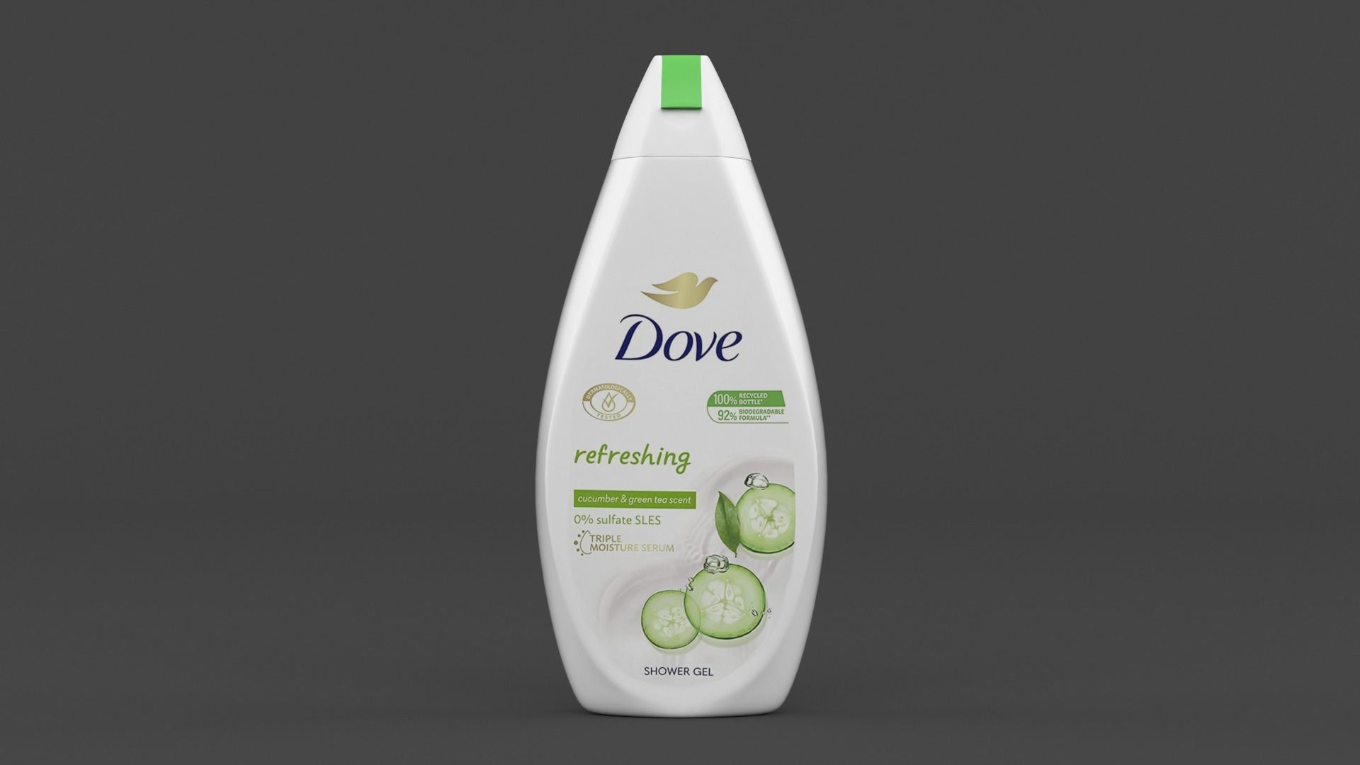 Dove Shower Gel 3D model_1