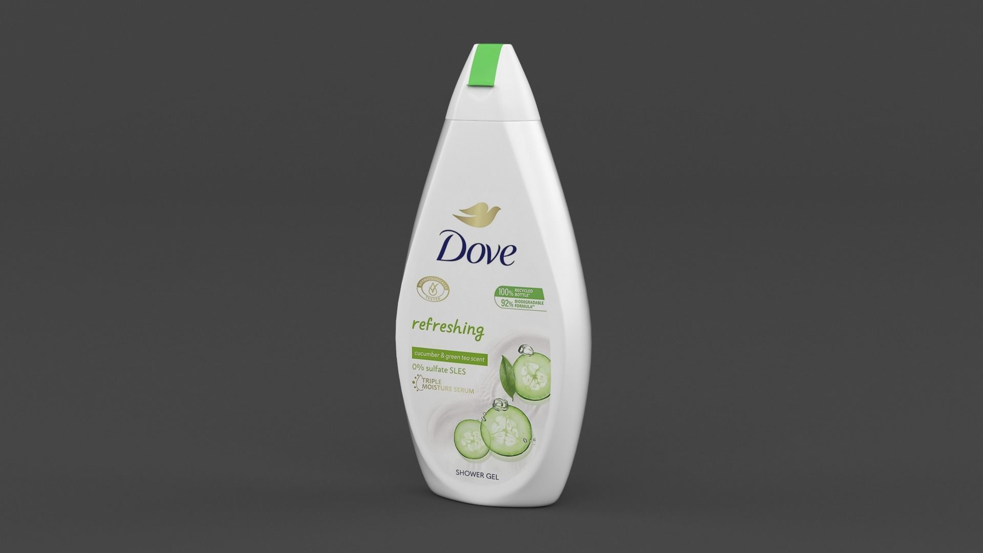 Dove Shower Gel 3D model_3
