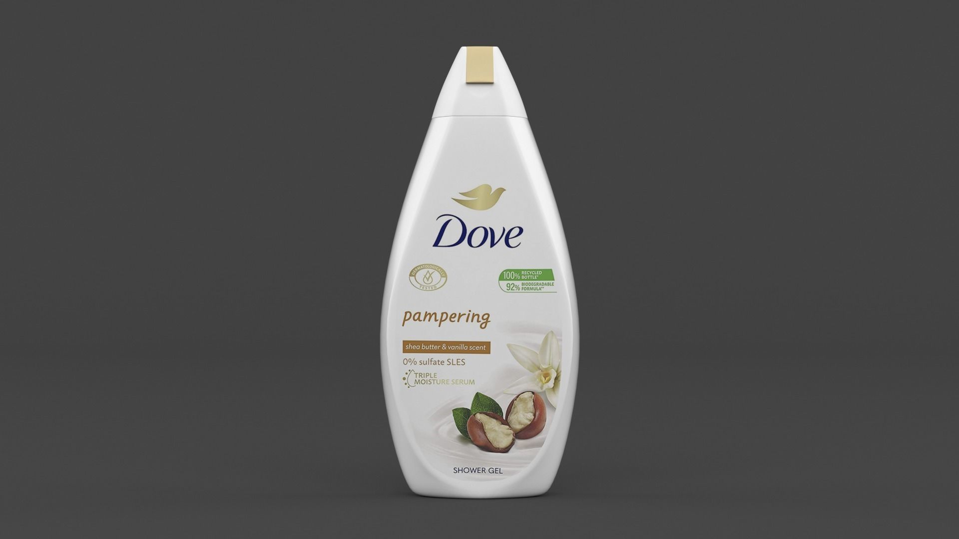 Dove Shower Gel 3D model_4