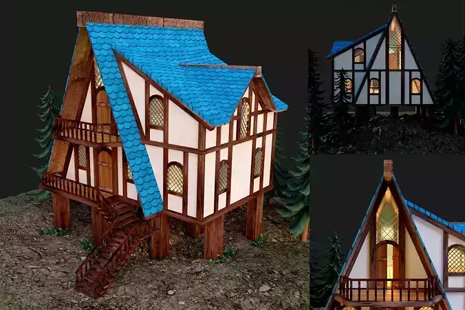 Stylish Medieval House