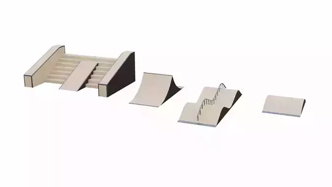 Skatepark Miscellaneous Ramps