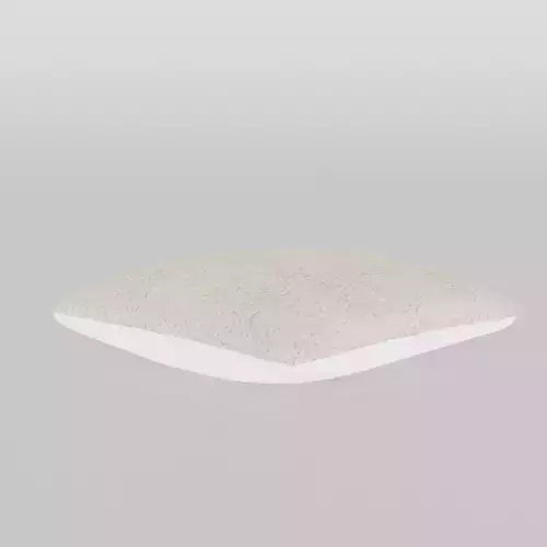 Cushion Cover in Faux Fur Light Beige