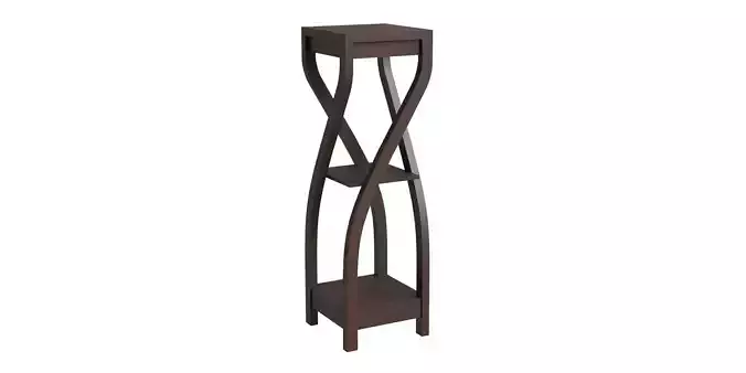 Dark Brown Elegant Design Large Size Plant Stand