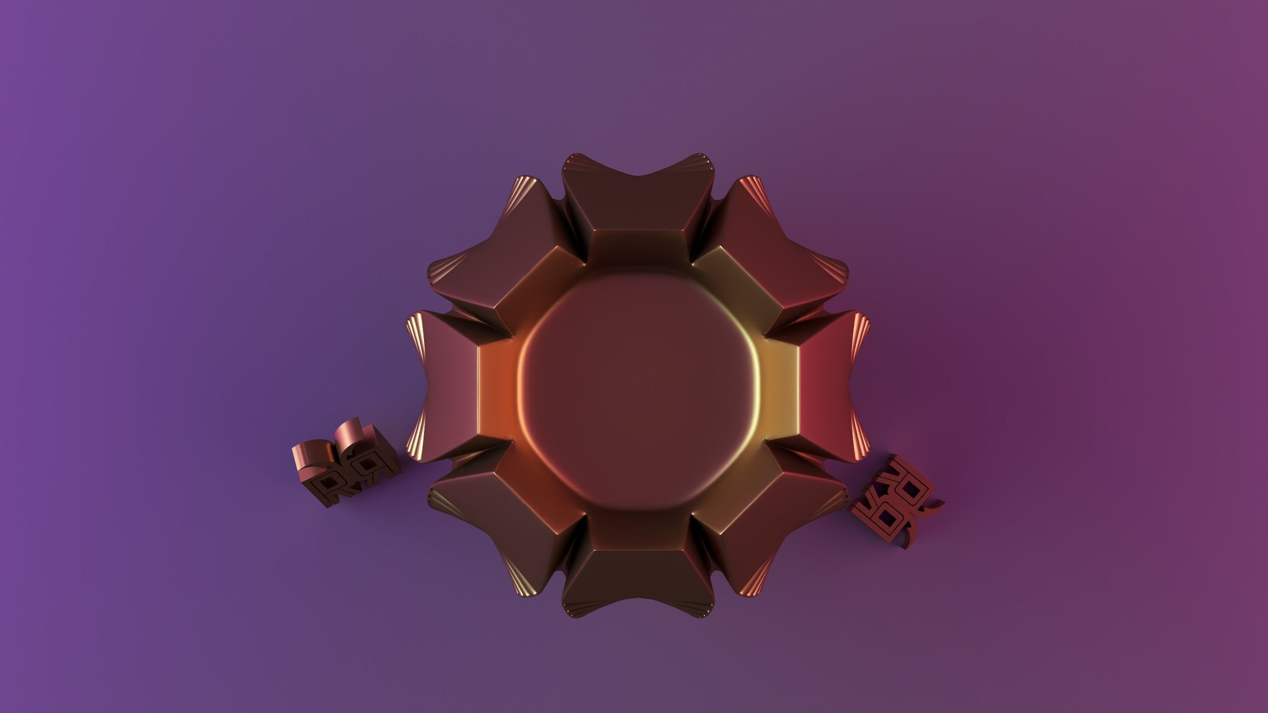 Ribbed Swirl Candle 3D print model_4