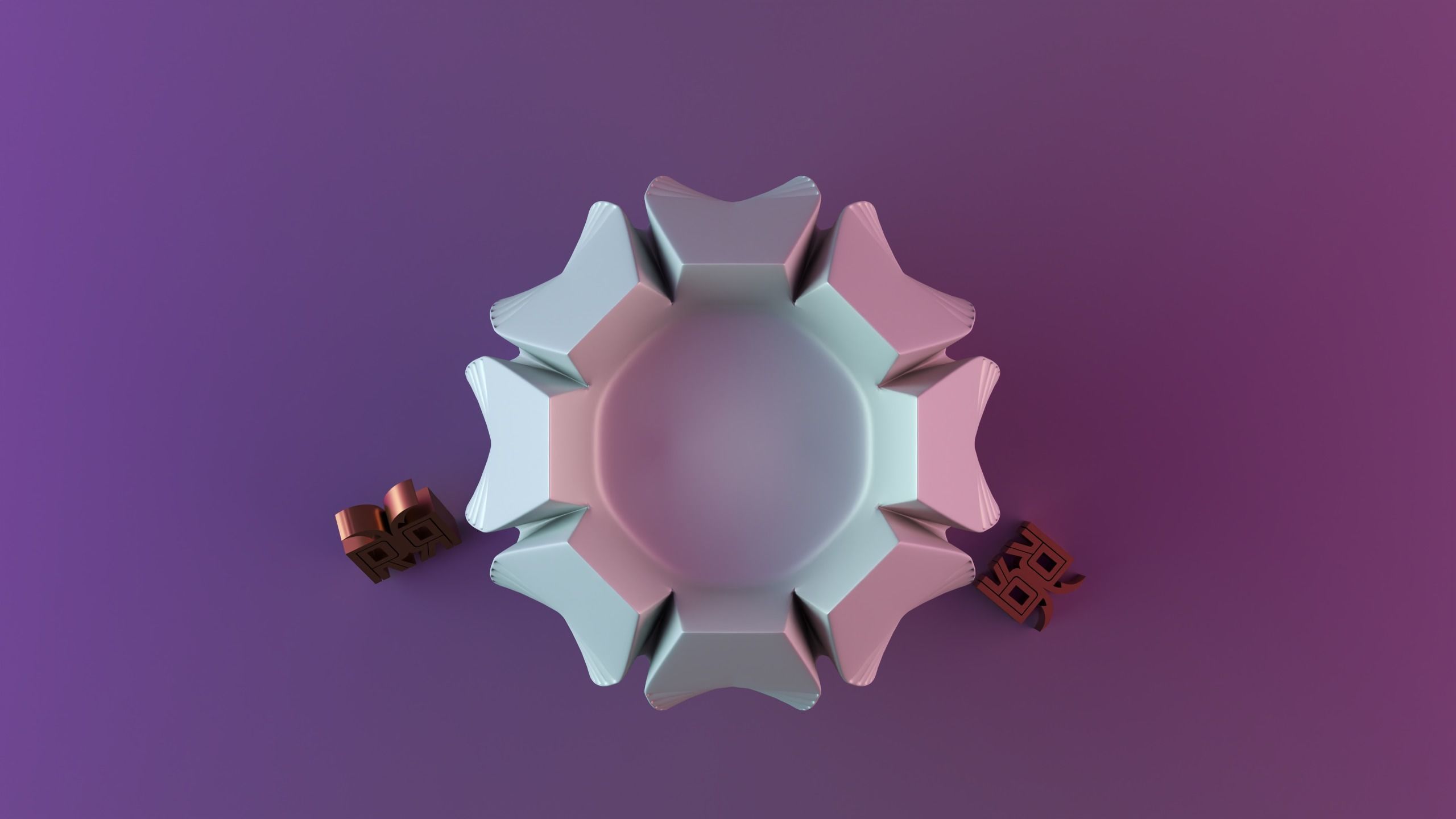 Ribbed Swirl Candle 3D print model_3