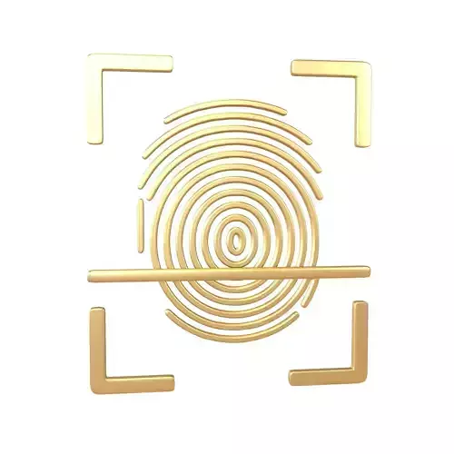 Fingerprint Recognition Icon v1 007