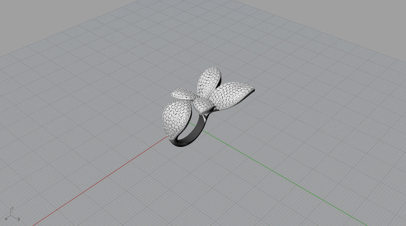 Rings 3D print model_8