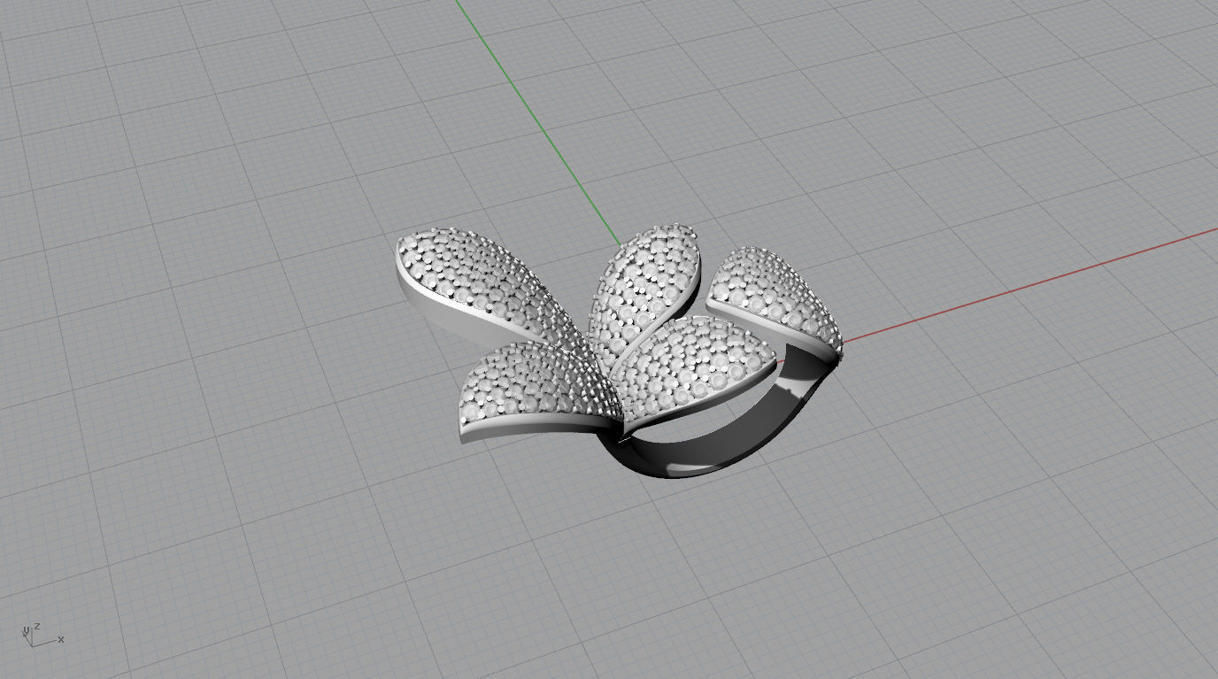 Rings 3D print model_13