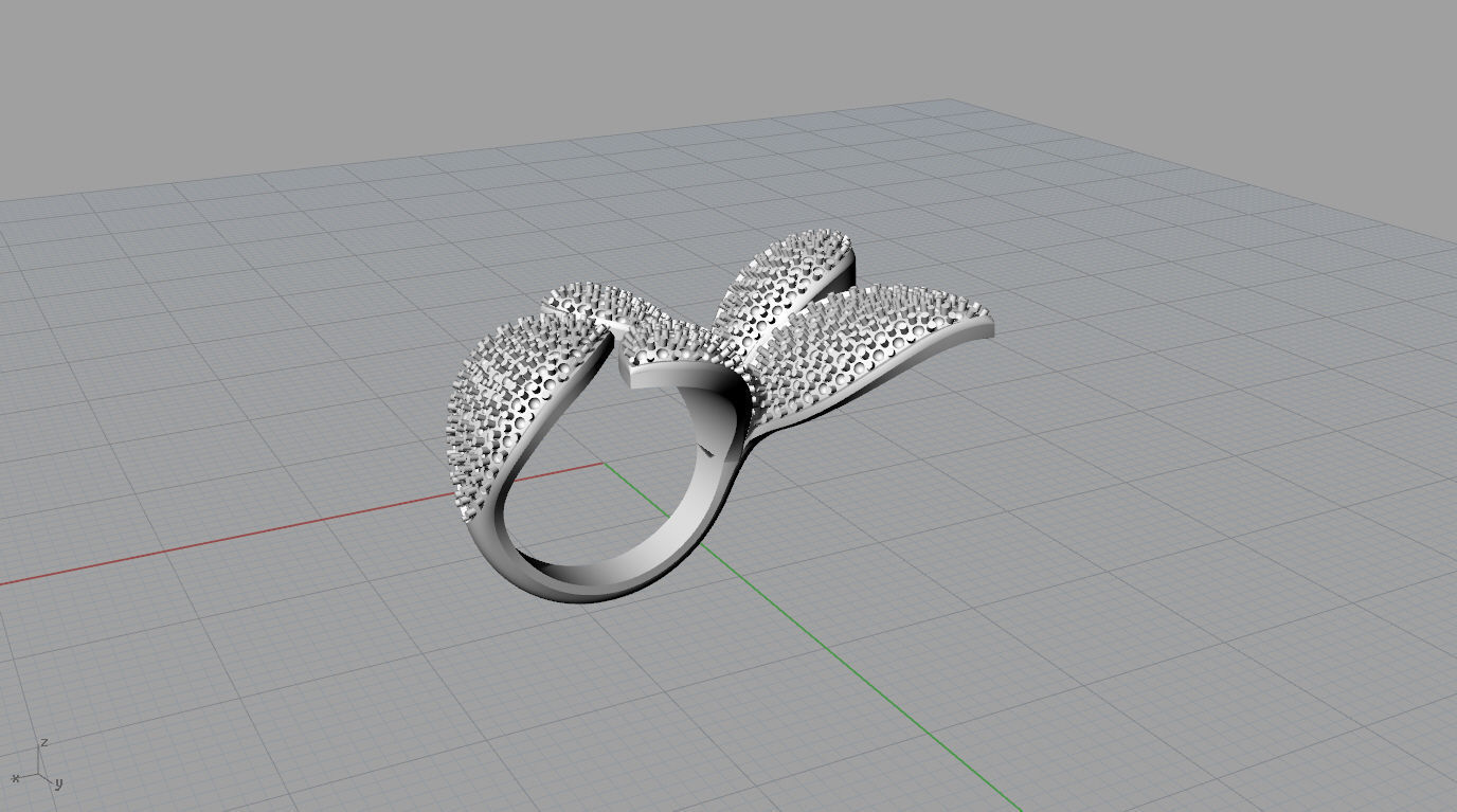 Rings 3D print model_16