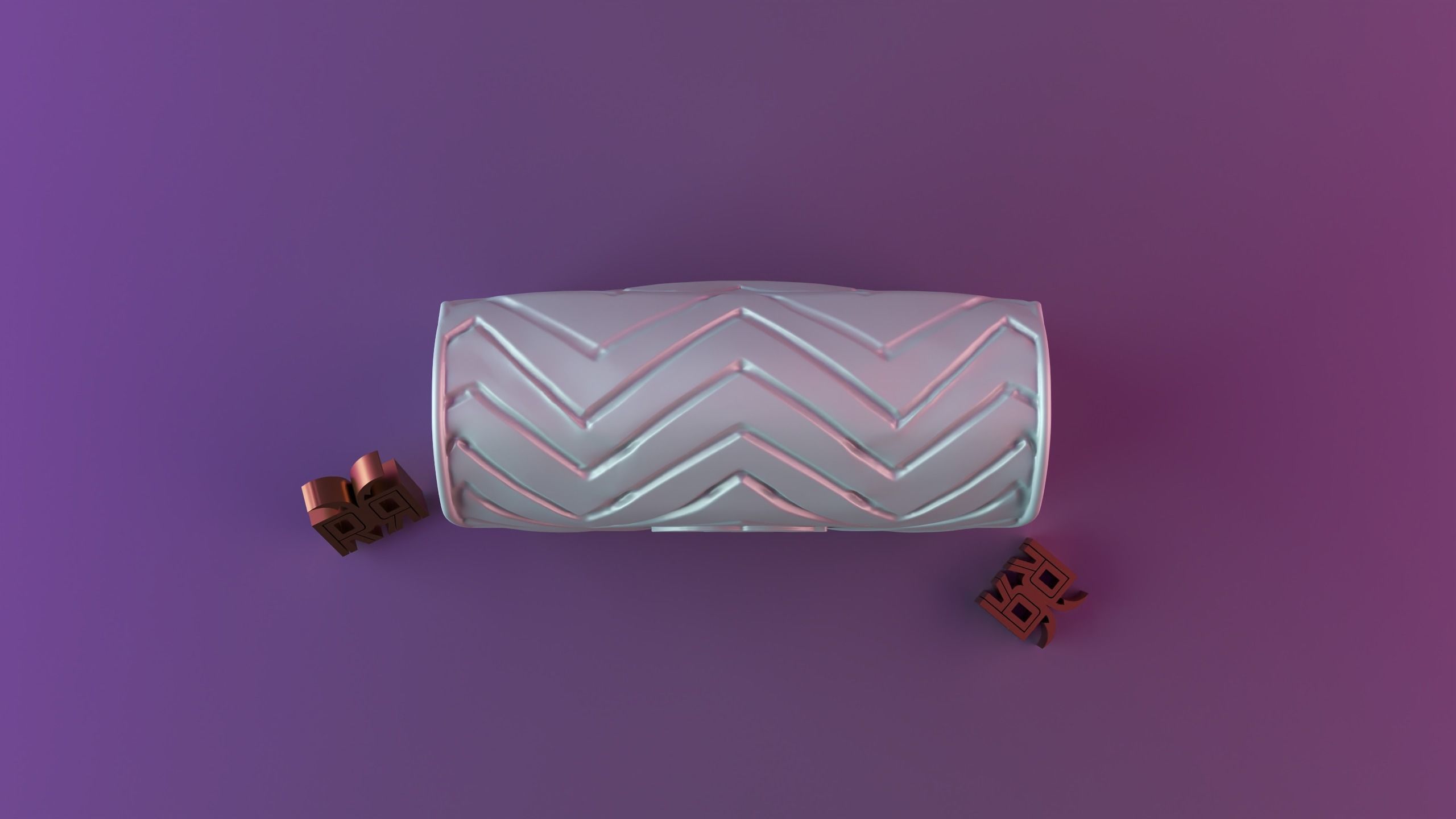 Gucci Bag Candle 3D print model_4