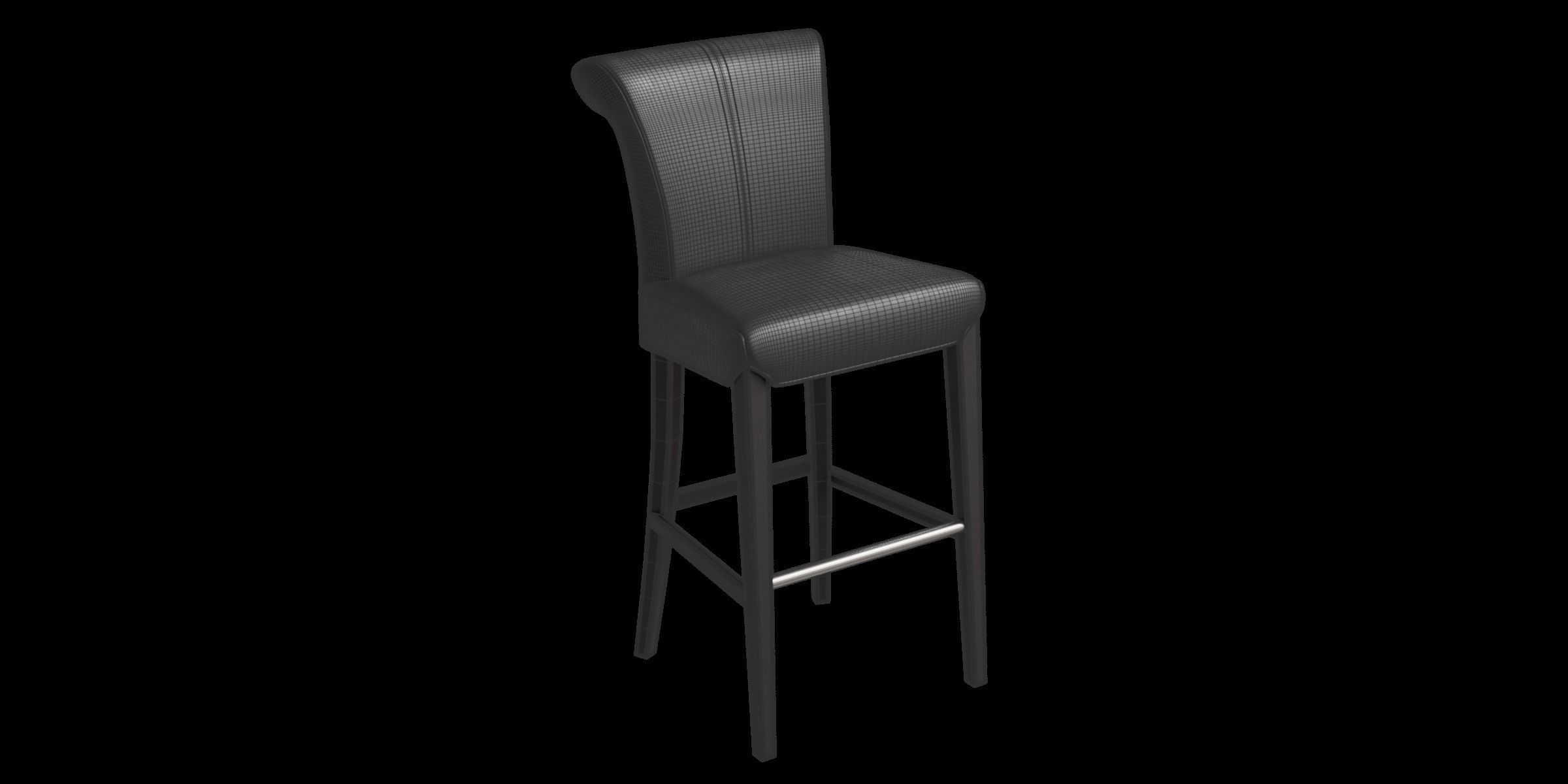 Calvin Bar Stool 3D model_5