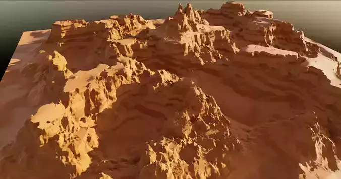 Detailed Desert Environment 