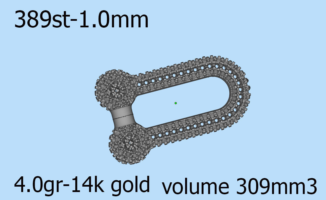 pendant chain 3D print model_18