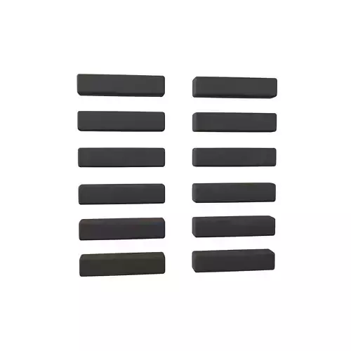 I Ching Hexagrams 2 kun v1 001 Low-poly 3D model I Ching Hexagrams 2 kun v1 001 Low-poly 3D model