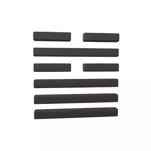 I Ching Hexagrams 5 xu v1 001 Low-poly 3D model I Ching Hexagrams 5 xu v1 001 Low-poly 3D model