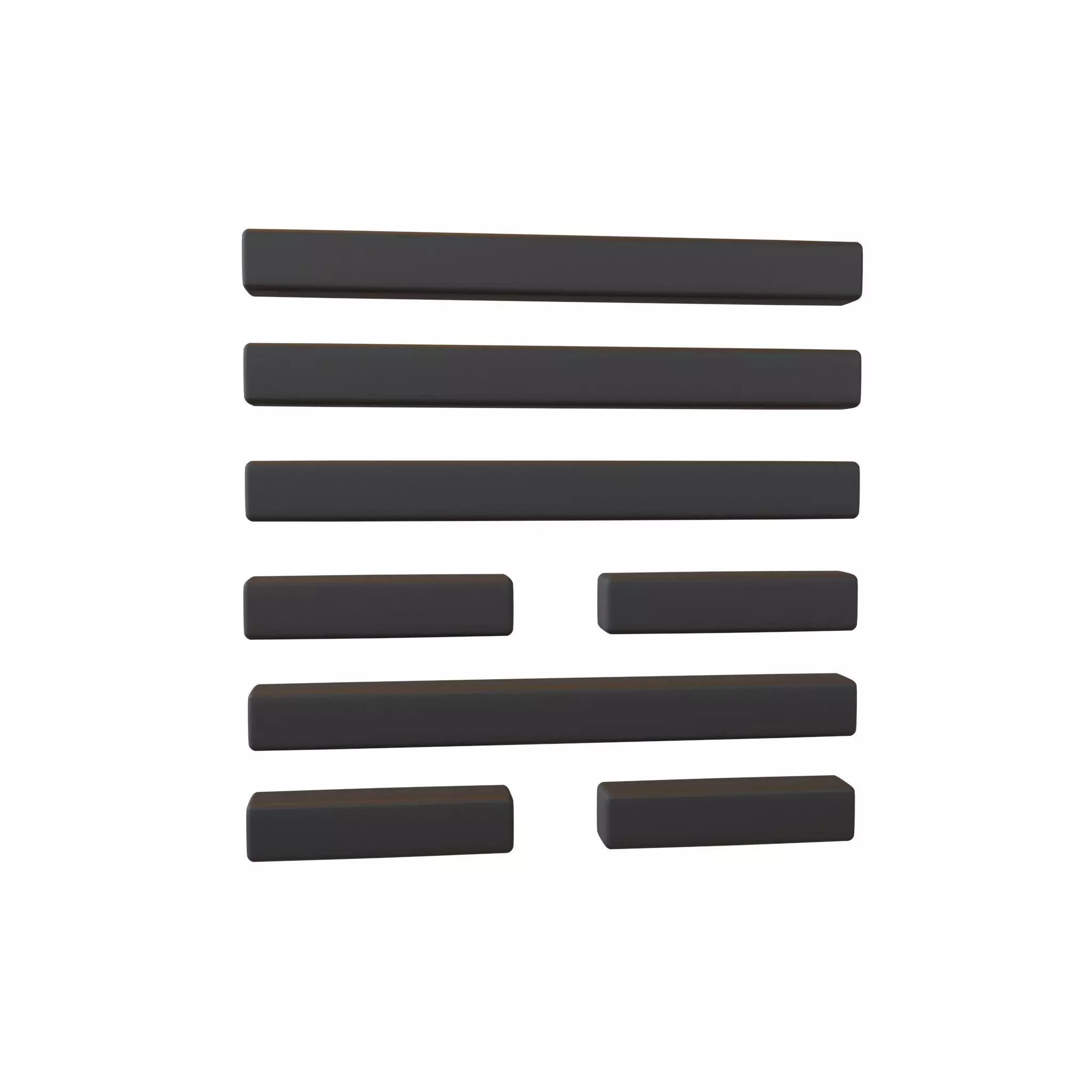 I Ching Hexagrams 6 song v1 001 Low-poly 3D model_0