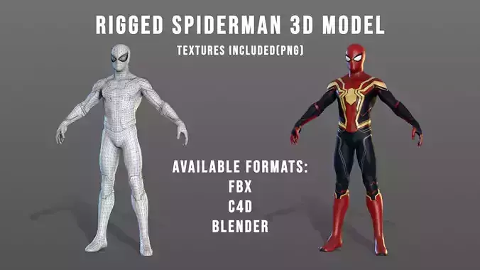 Rigged Spider-Man